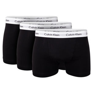 Calvin Klein pánské černé boxerky 3pack - S (1)